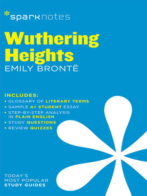 cover image of Wuthering Heights SparkNotes Literature Guide